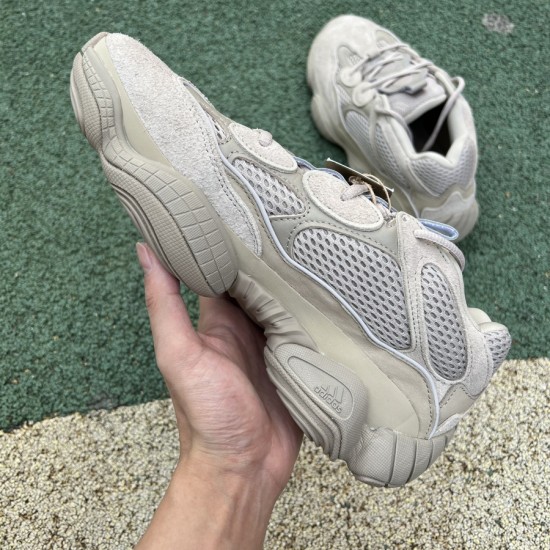 椰子500灰褐色  lw出品⚡️ Yeezy 500 椰子老爹鞋 大地棕褐色 Taupe Light GX3605