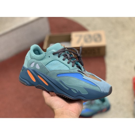 椰子700海蓝 adidas Yeezy Boost 700 Sea Blue 椰子700 海蓝配色 Gz2002