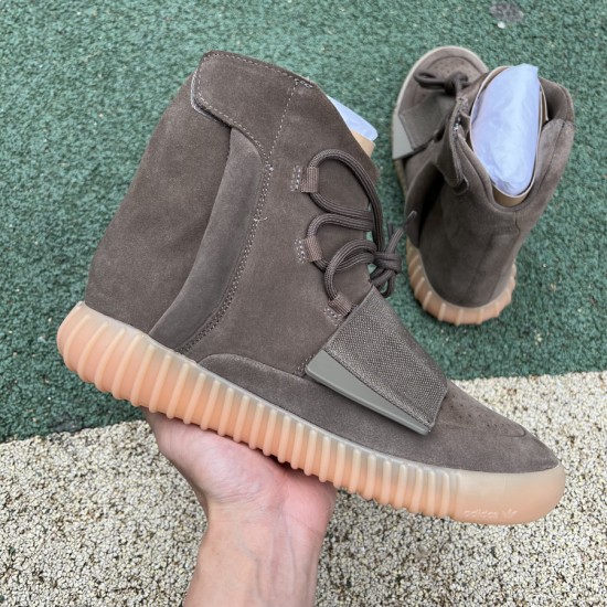 椰子750巧克力 新版本⚡️Adidas Yeezy Boost 750 巧克力 椰子 750 高帮 BY2456