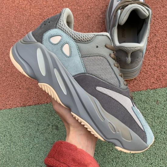 椰子700水鸭蓝 性价比版本 Adidas Yeezy 700 Boost 椰子700 青蓝水鸭蓝 Teal Blue 老爹鞋FW2499  尺码：36-47