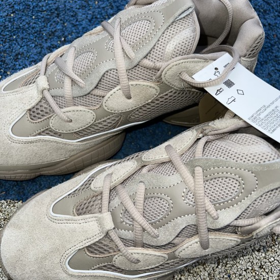 椰子500灰褐色 Adidas Yeezy 500 椰子 灰褐色 侃爷复古老爹鞋 GX3605