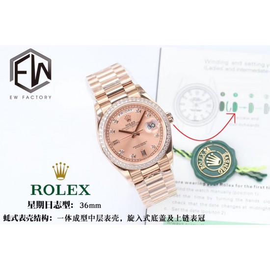 R110119  Yupoo R-O-L-e-x super clone  top version women watch size 36mm(7466)