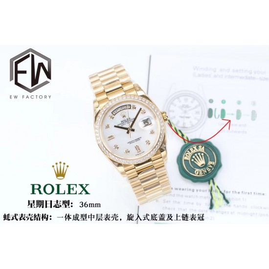 R110116  Yupoo R-O-L-e-x super clone  top version women watch size 36mm(CA53)