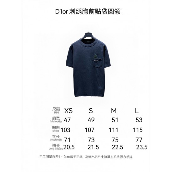 $130 2024SS D*or T Shirt Top Version