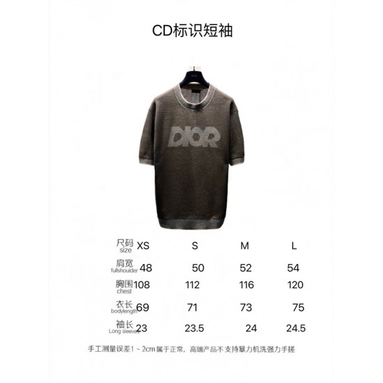 DOCH 2023ss D*or T Shirt Top Version