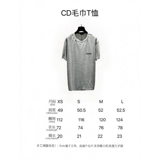 DOCH 2023ss D*or T Shirt Top Version