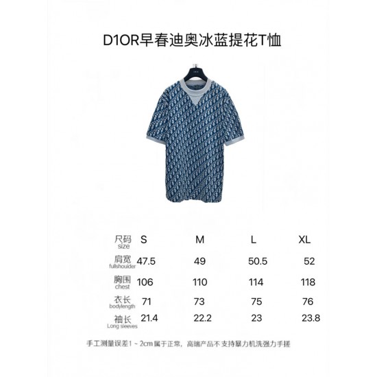 DOCH 2023ss D*or T Shirt Top Version