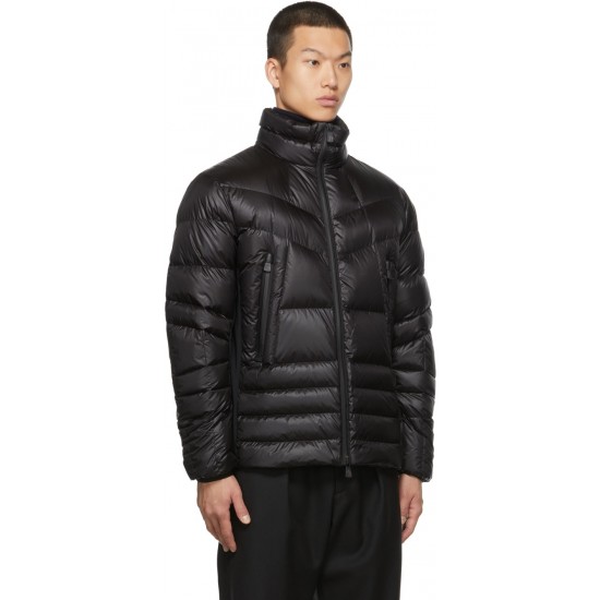 MONCLER GRENOBLE Black Down Canmore Jacket