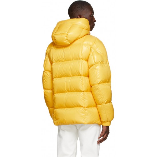 MONCLER Yellow Down Dougnac Jacket