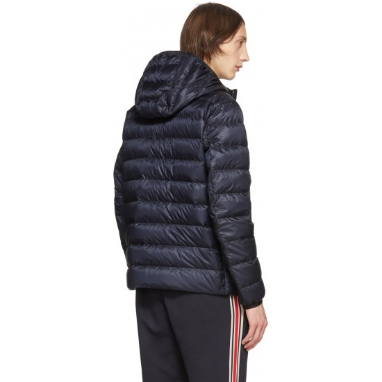 MONCLER Navy Down Emas Jacket