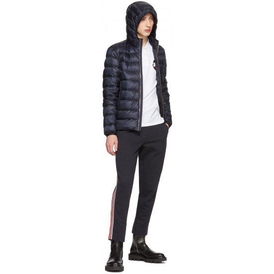 MONCLER Navy Down Emas Jacket