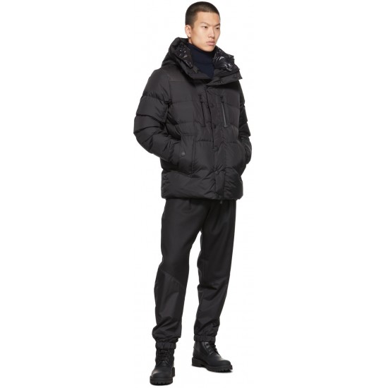 MONCLER GRENOBLE Black Rodenberg Down Jacket