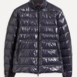 Moncler Men&#x27;s  Agar Shiny Puffer Jacket