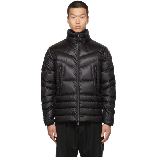 MONCLER GRENOBLE Black Down Canmore Jacket