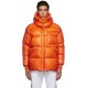 MONCLER Orange Logo Down Jacket