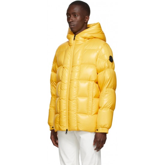 MONCLER Yellow Down Dougnac Jacket