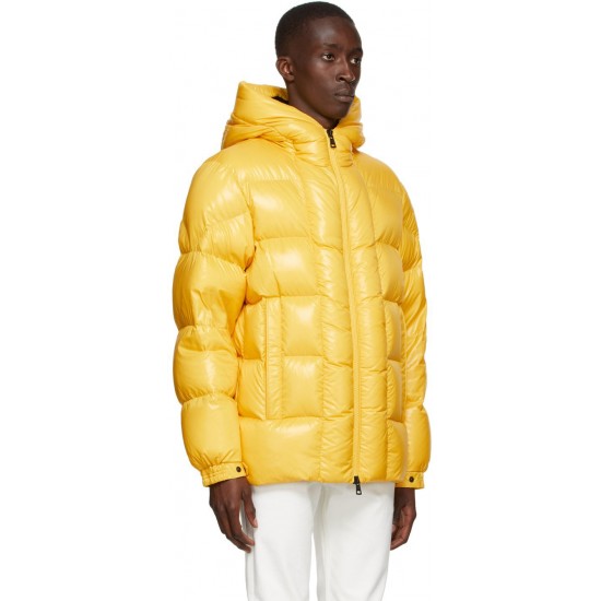 MONCLER Yellow Down Dougnac Jacket