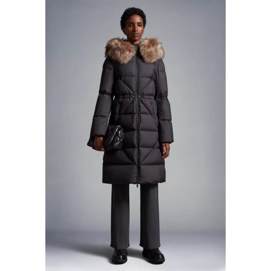 Moncler Busard Long Down Jacket