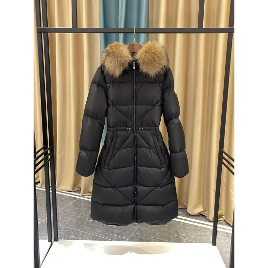 Moncler Busard Long Down Jacket