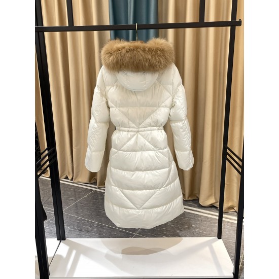 Moncler Busard Long Down Jacket