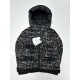 MONCLER Orange Tweed Down Jacket