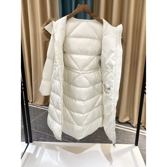 Moncler Busard Long Down Jacket