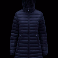 Moncler Ments Long Down Jacket