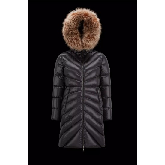 Moncler Chandre Long Down Jacket