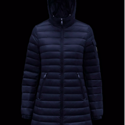 Moncler Ments Long Down Jacket