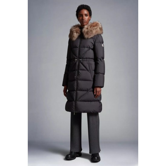 Moncler Busard Long Down Jacket