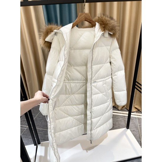 Moncler Busard Long Down Jacket