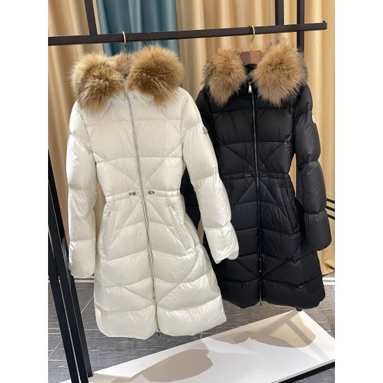 Moncler Busard Long Down Jacket