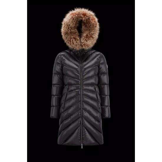 Moncler Chandre Long Down Jacket