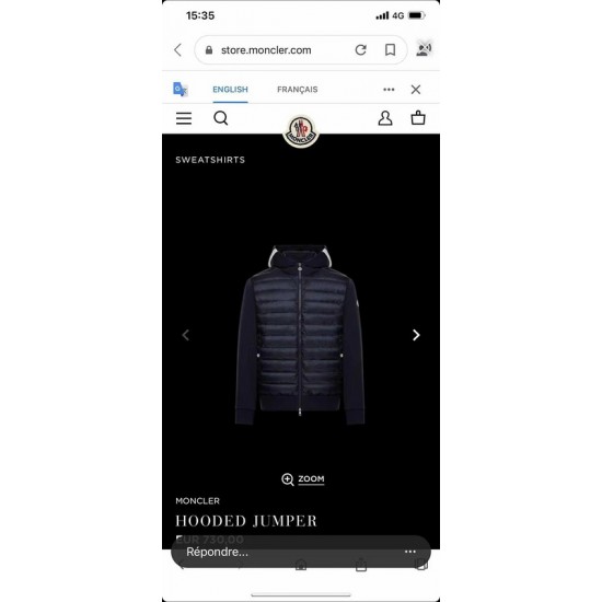 Moncler Jacket 蒙口2022男女同款最新