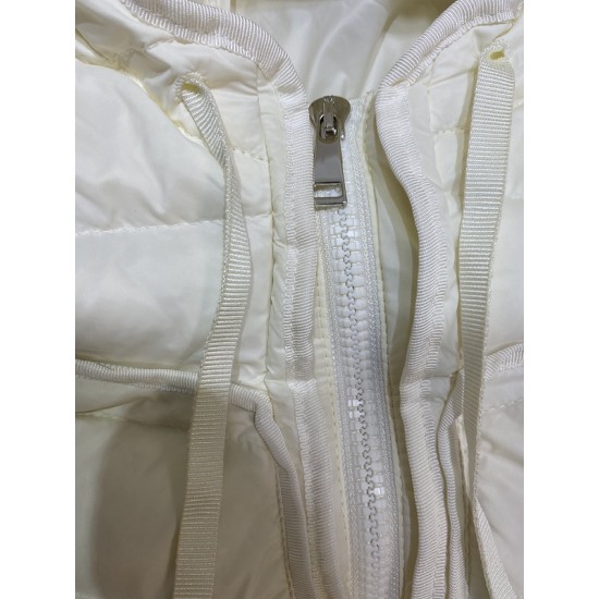 Moncler Jacket  蒙口款女士针织拼接羽绒服开衫系列 连帽羽绒服外套