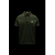 MONCLER Polo with tricolor detail