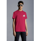 MONCLER T-shirt with logo on chest