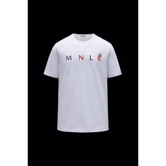 Moncler Logo Rubberized Print T-Shirt