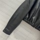 2023SS P*ada Leather Jacket Top Version