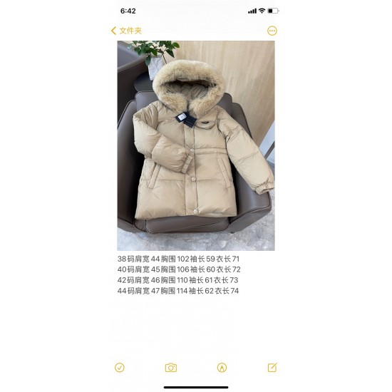 2022fw P*ADA Down Jacket