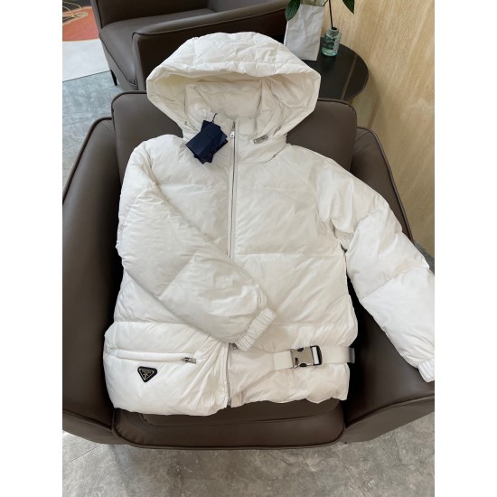 2023fw P*ada Down Jacket Top Version