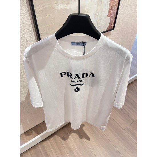 2023ss P*ADA T Shirt Top Version