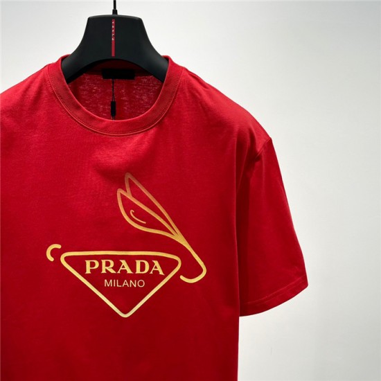 2023ss P*ADA T Shirt Top Version