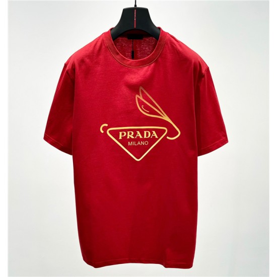 2023ss P*ADA T Shirt Top Version