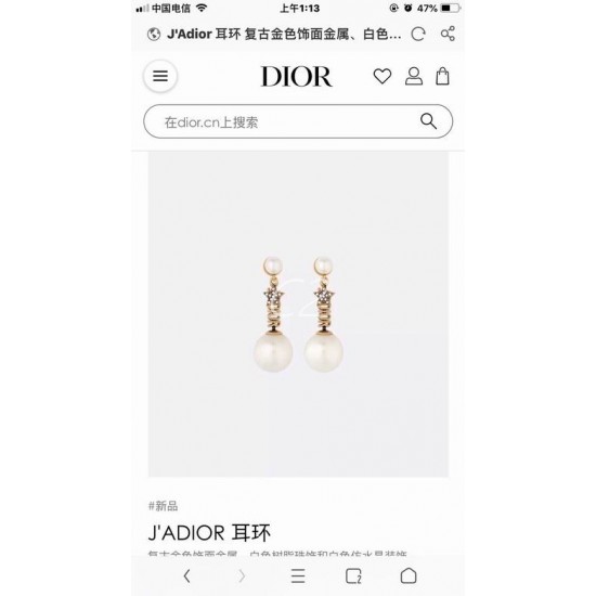 Dior Earring