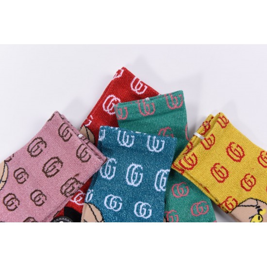 yoyo-2037p119 Socks  5 pieces per box