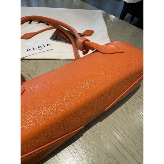 Alaia 腊肠包  尺寸(厘米):长27x宽9x高8