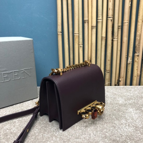 Top quality:Alexander mcqueen bag SIZE:18*9*12CM 18901080