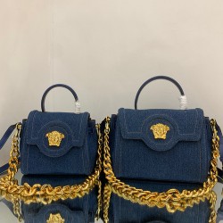 Versace bag size 25*15*22cm and 20*10*7cm