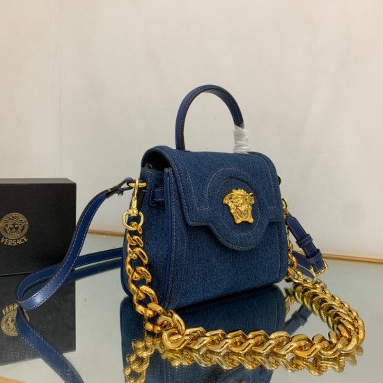 Versace bag size 25*15*22cm and 20*10*7cm